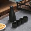 Japanese Sake Bar Set Household Ceramic Baijiu Cup Bottle Wine Cup Home Restaurant Party Drinking Barware Set Friend Gift