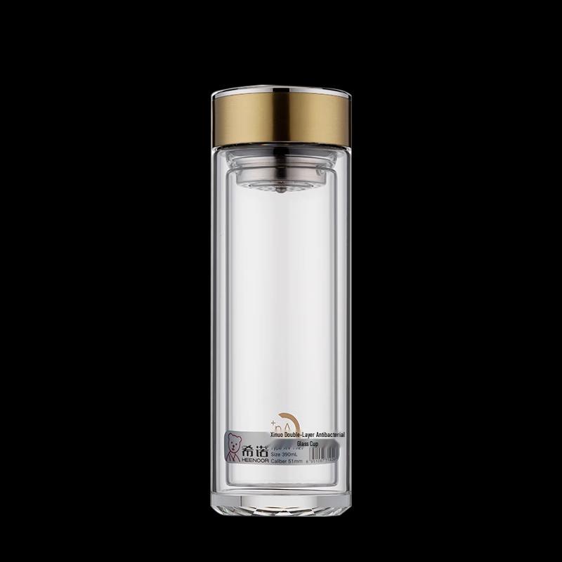 Xinuo Double-Layer Antibacterial Glass Cup