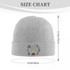 Anne auf Green Gables Warme Strickmütze Winter Strickhaube Mütze Skullies Beanies Hip Hop Kappen für Unisex