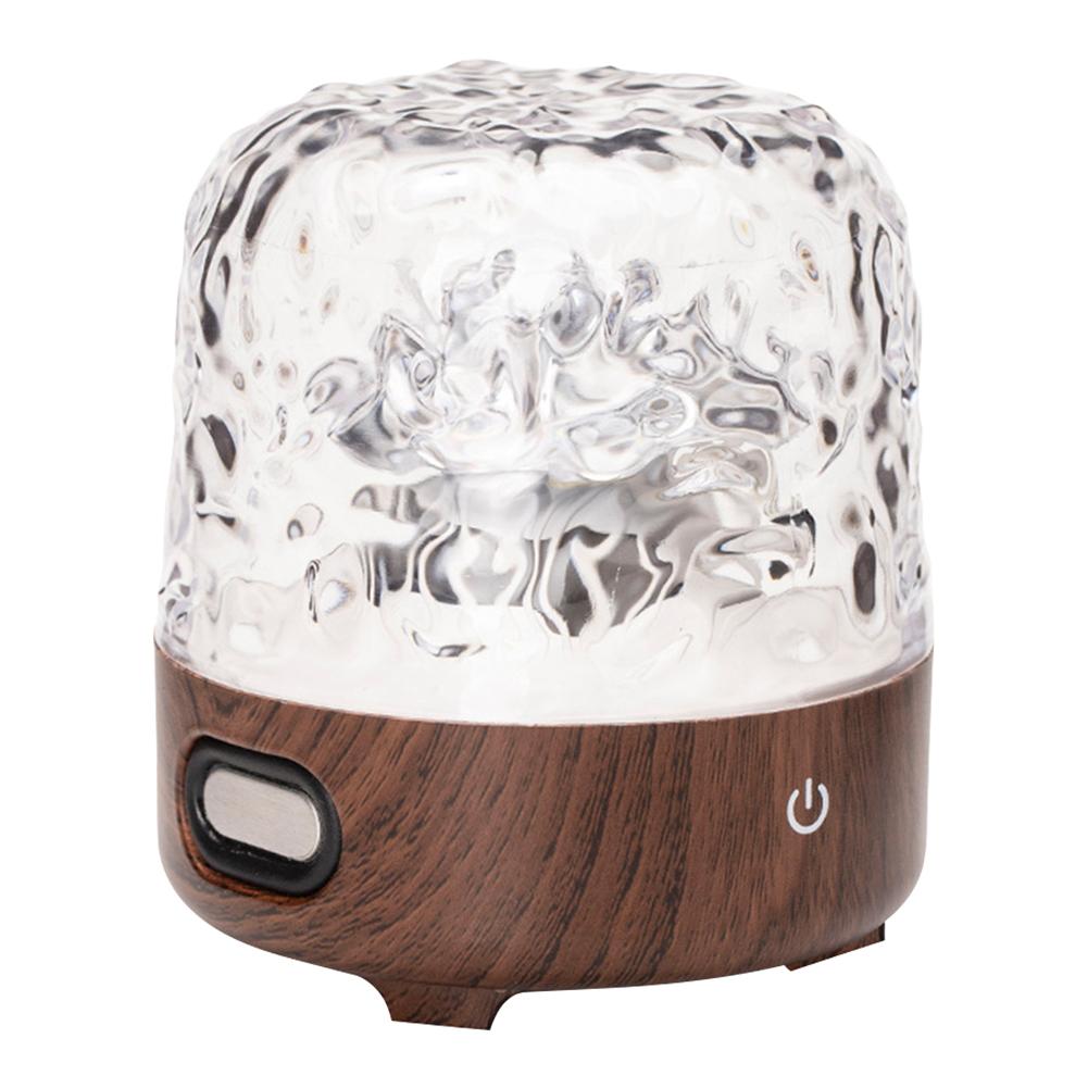 Water Ripple Night Light 16 Colors with Remote Creative Water Ripple Atmosphere Light Water Ripple Effect Light for Living Room