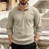 Men's Corduroy Long Sleeve Pullover Shirt Casual Fashion Top