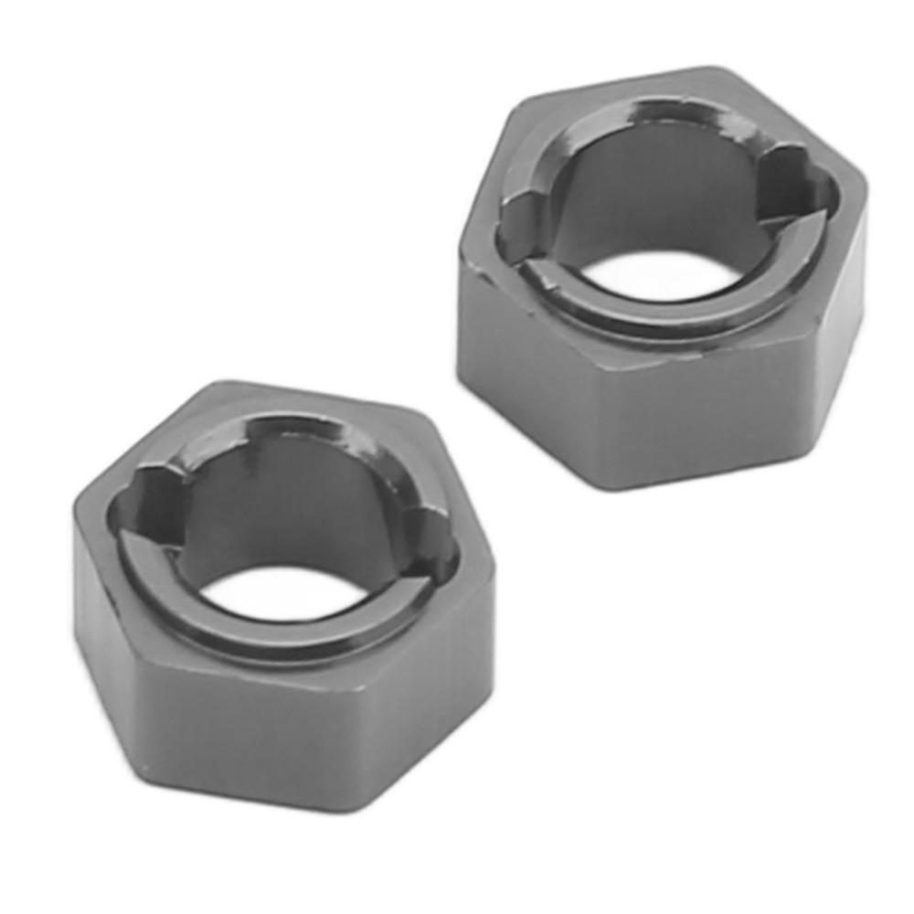 4Pcs Easy Installation 7mm Hex Wheel Hubs Adapter for FMS FCX24 1/24 RC Car