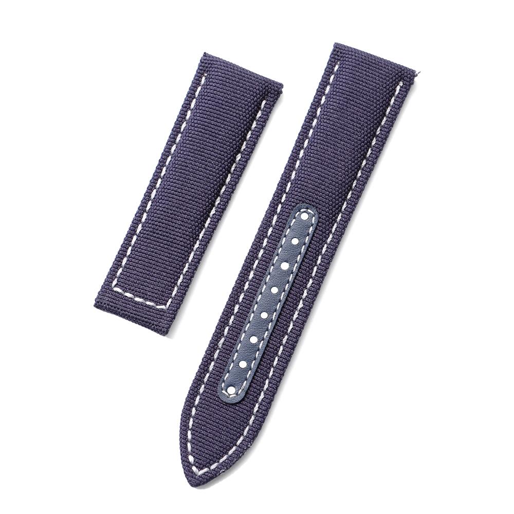 

Холщовый нейлоновый ремешок для часов, ремешок для часов из натуральной кожи для Omega 20 мм 22 мм, универсальный браслет-ремень для мужчин и женщин, аксессуары для часов 22mm