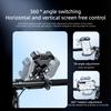 Motorcycle Bicycle Phone Holder GPS Bracket Cellphone Stand Mount Adjustable Bike Phone Shock Absorption Cycling Bracke