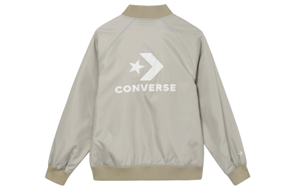 Men's Converse Jackets Men's Khaki Crew Neck Moderate Other