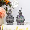 0.51oz Two-Tone Crown Arabic-Style Perfume Bottle Portable Personal Care Essential Oil Bottle Vanity Decoration/Party Decoration/The First Choice for