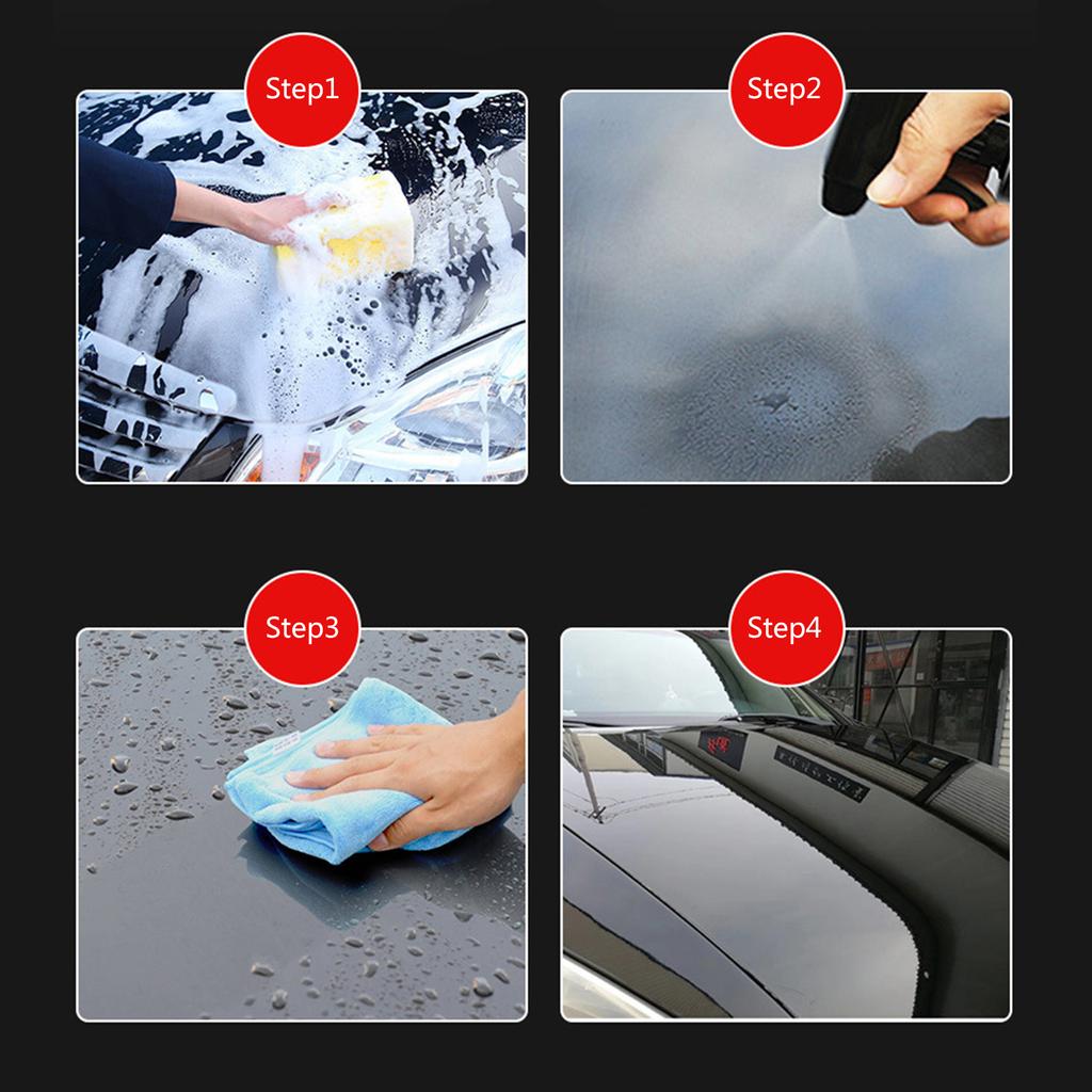 Car Nano Ceramic Coating Hydrophobic Glass Coating Motocycle Paint Care Anti-scratch Polishing Spraying Maintenance Tool