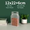 Frosted Transparent Stand-Up Resealable Bags with Handle