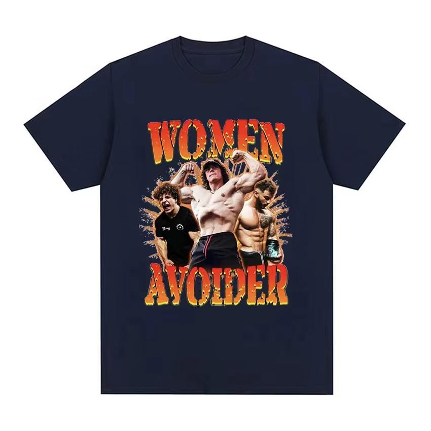 Certyfikowane Męskie Damskie Unikający Sam Sulek Tren Bliźniaki Śmieszny Mem Siłownia T-Shirty Moda Fitness Oversize Bawełniany T-Shirt Unisex Casualowy Top