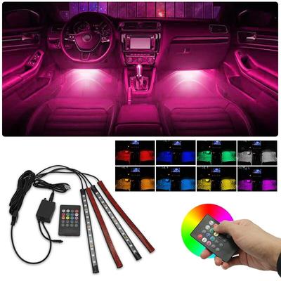עבור פולקסווגן גולף 4 5 6 7 פולו פאסאט Tiguan Jetta Beetle B5 RGB LED רצועת אור מנורות אווירה מנורות רכב אור פנים רכב אביזרי רכב