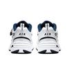 Nike Air Monarch 4 Zampa di Gatto Pixel 7L Antiscivolo Resistente all'Abrasione Basse Sneakers Chunky Unisex Nero Bianco 415445-102(Team2035-)