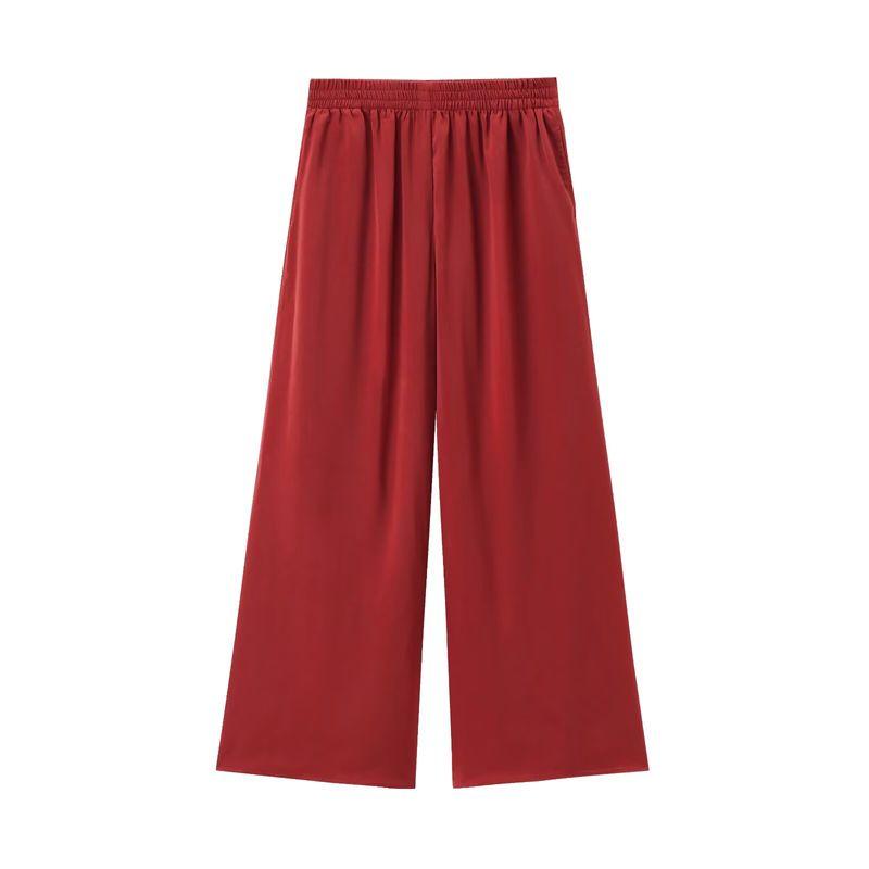 Kaslead New Arrival Women's Clothing Fashion Style Fashion High Waist Wide Leg Casual Pants 8741020 743