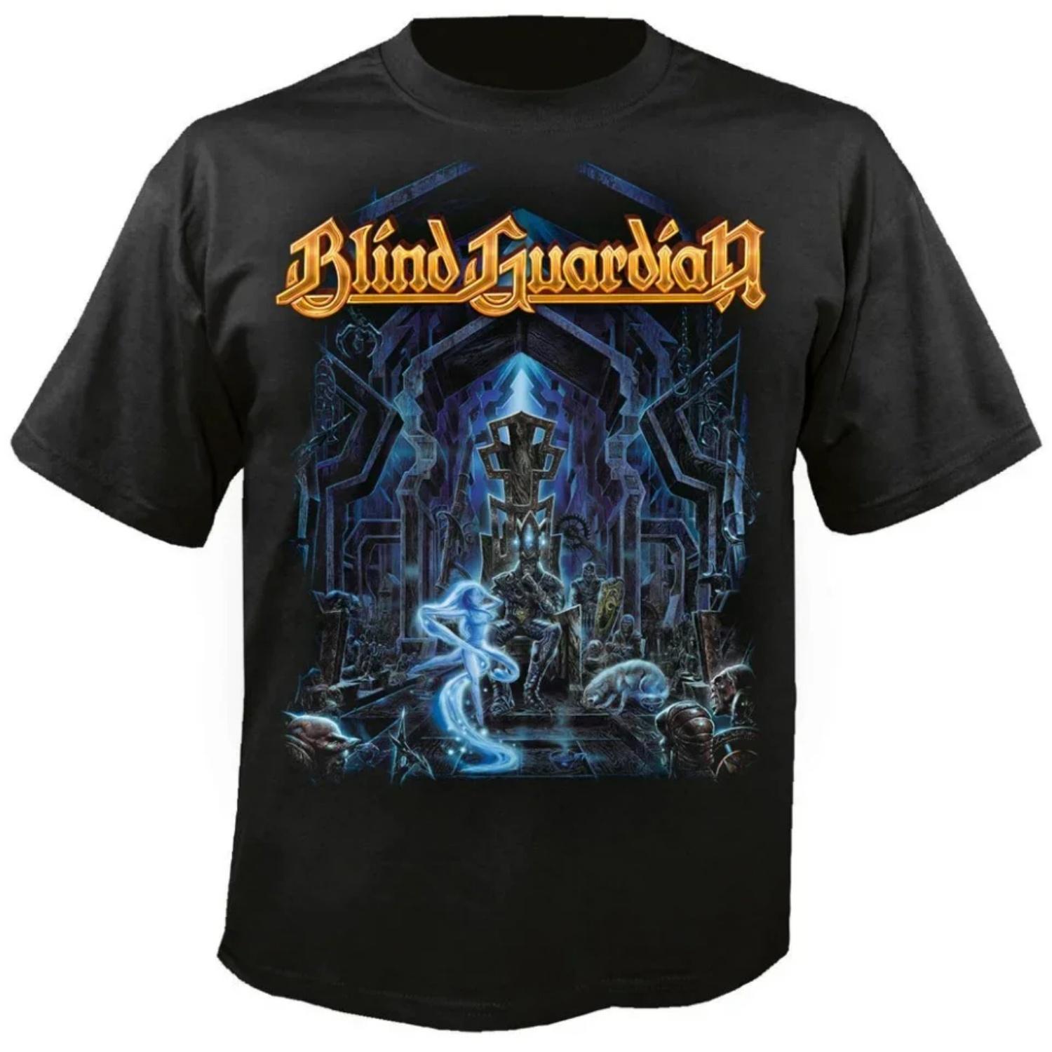 BLIND GUARDIAN Nightfall in middle earth CLASSIC T-Shirt Vintage Hip Hop Men Women Streetwear Tees Short Sleeve S разноцветный