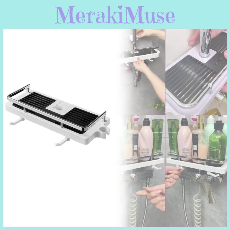 Caddy Regal Dusche Badezimmer Rack Organizer Halter Handtuch Schnalle Kopf Haken Passform