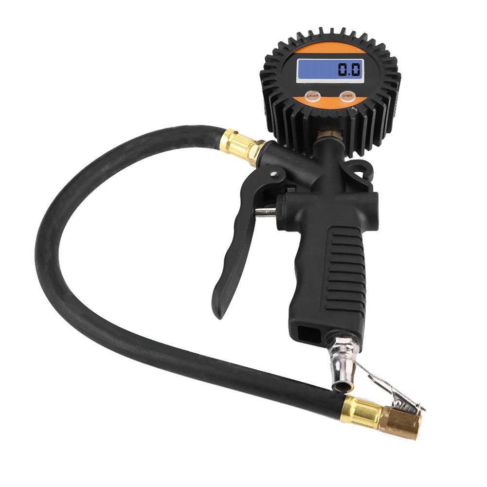 Universal Car Motorcycle Digital Tire Inflator Pump Gun Tyre Pressure Gauge Air Inflation