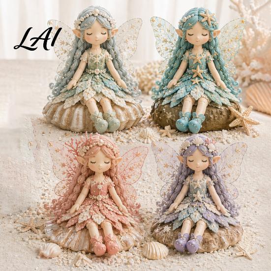 Pre-cut Fabric Kit DIY Fairy Patchwork for Beginners Flower Fairies Craft Set