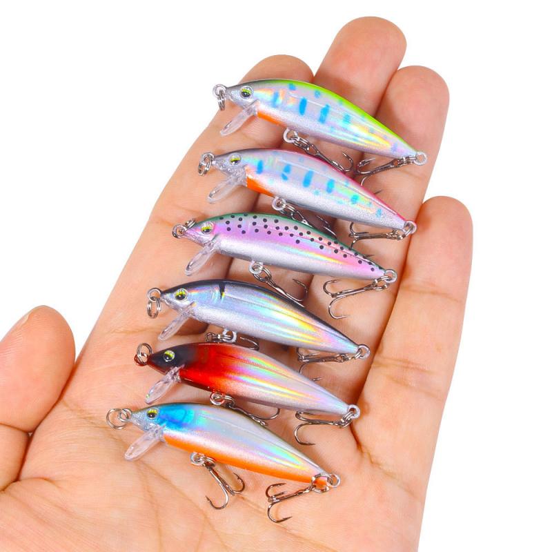 5CM3GFloating Minnow Lua Lure for Stream Fish, Special for Bass, Mandarin Fish, Topmouth Culter, Universal for All Swimming Laye