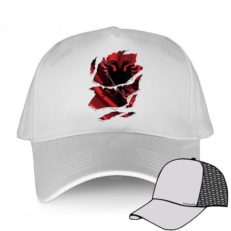 Baseball Cap Summer Solid Sunhat Fashion Adjustable ALBANIEN Albania Balkan Kosova Dad Hat Cotton Outdoor Yawawe Caps
