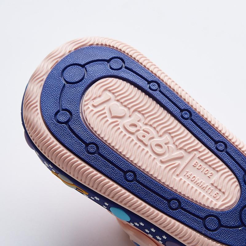 Babu bean children's hole shoes summer children's cartoon cool slippers breathable beach hole shoes