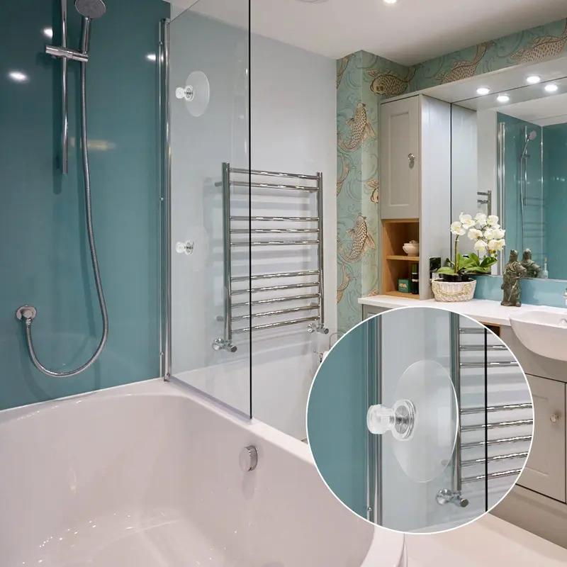 10/20pcs 41mm Clear Suction Cups PVC Vacuum Suction Cup Holder Plastic Suction Cups with Screws for Bathroom Kitchens Offices