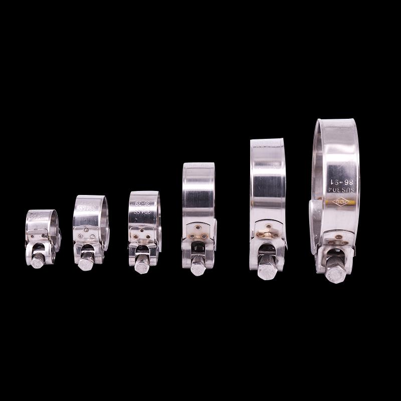 Ancairui 304 Stainless Steel European Heavy-Duty Hose Clamps