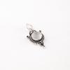 Natural Selenite Gemstone 925 Sterling Silver Jewelry Handmade Beautiful Pendant PP-39-49