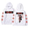 Bad Omens Band Tour American Music Print Hoodie The Death of Peace of Mind Skeleton Graphic Hoodies Rock Gothic Sweatshirts