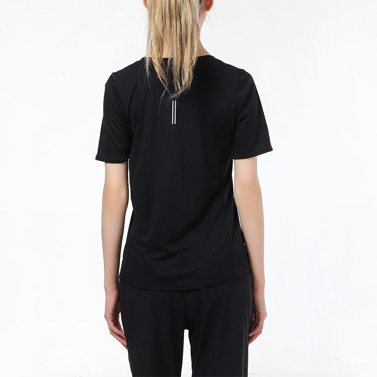 Nike Dri-FIT Training Sports Quick-Dry Short Sleeve T-Shirt Women Tops Black CJ9445-010