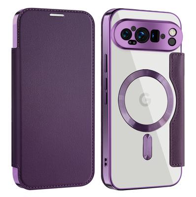 GooglePixel 9 Pro XL Phone Case Flip Cover Magnetic Google 8A Full Package Protective Case 7A Electroplated