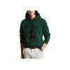 Polo Ralph Lauren FW22 Logo Print Long Sleeve Pullover Sweatshirt Men sweatshirt Green 710881816-003