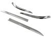 BRIGHTZ Finish Stainless Steel Plated Front and Rear Bumper Corner Moulds for and Compatible with AXZ ES and Ultra-Mirror (4-Piece Set) [COR-MOL-014]
