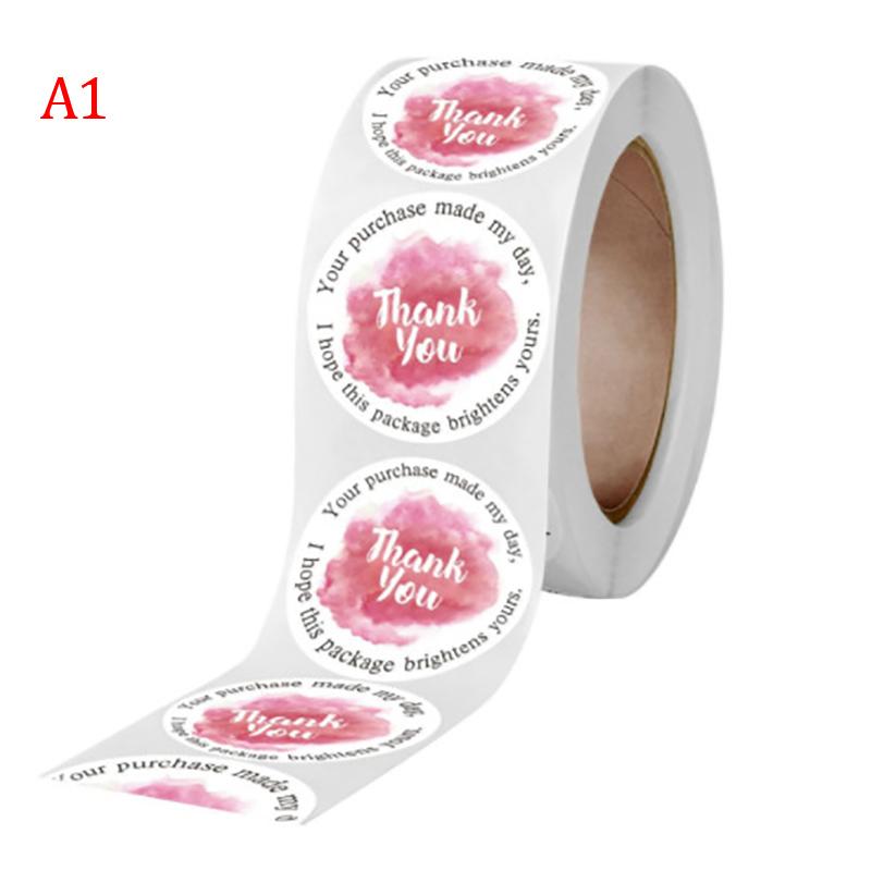 

500 шт. благодарственные наклейки, этикетки для подарочных конвертов, скрапбукинг A1