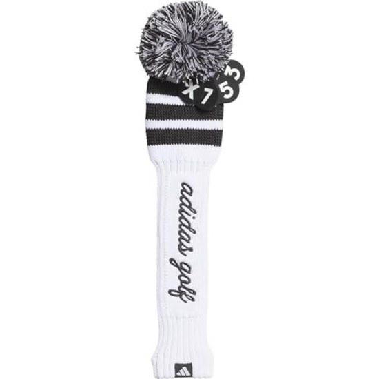 Script Knit Head Cover