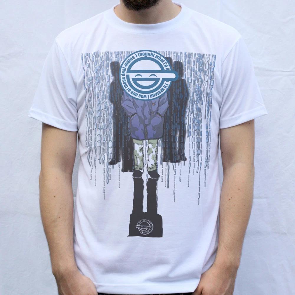 

Laughing Man T Shirt Design, Ghost In The Shell XL