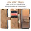 CaseMe For Samsung Galaxy Z Fold 7 6 5 Case Magnetic Retro Leather Flip Wallet Stand Cover With Card Slot for Galaxy Z Fold7