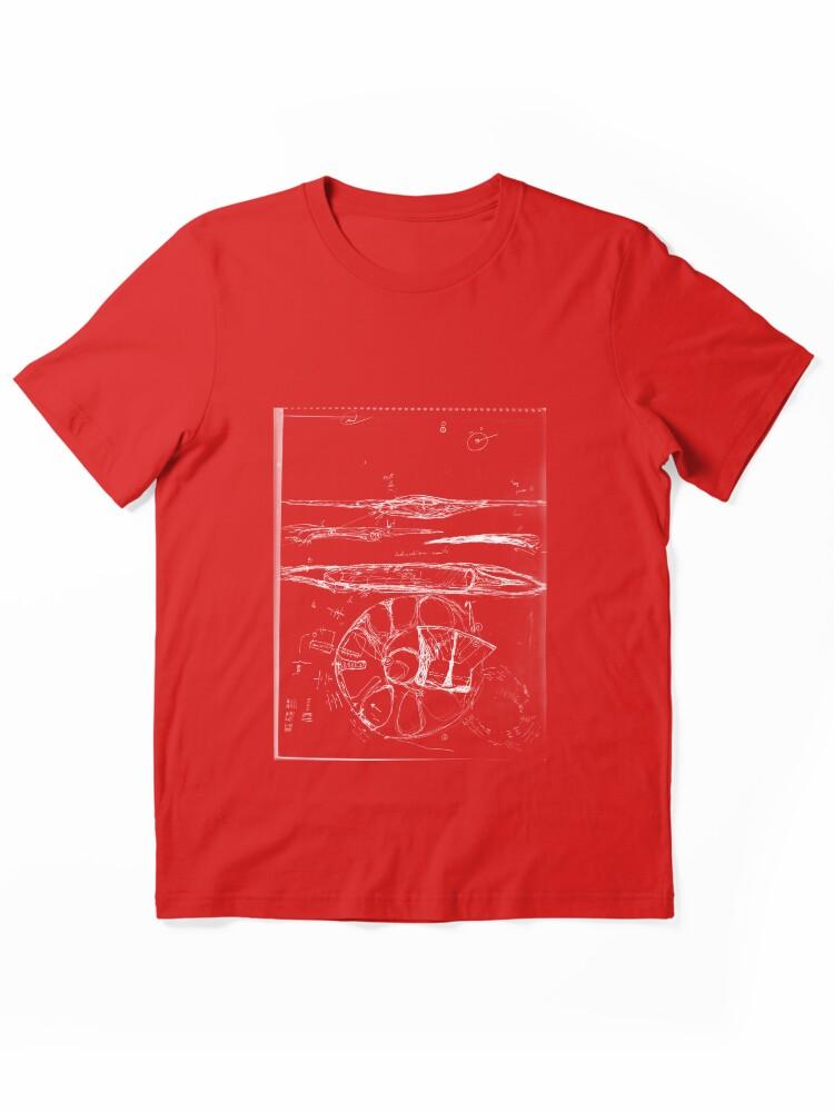 Thought on Electromagnetic Induction and Flight (black ) Essential Unisex T-Shirt