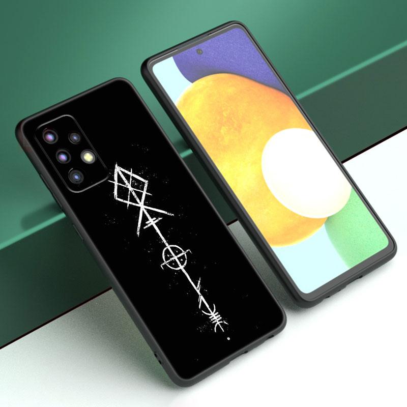 

Чехол для телефона с логотипом Viking Vegvisir для Samsung A04 A21 A30 A50 A52 S A13 A14 A22 A23 A32 A53 A73 5G A11 A12 A31 A33 A51 A70 A71 A72 Samsung A51