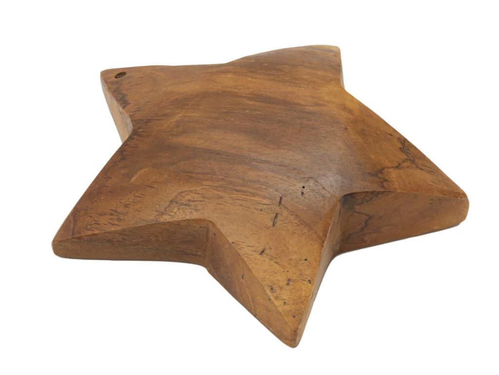 Bintang Sculpture Teak Cm Ø 19X5