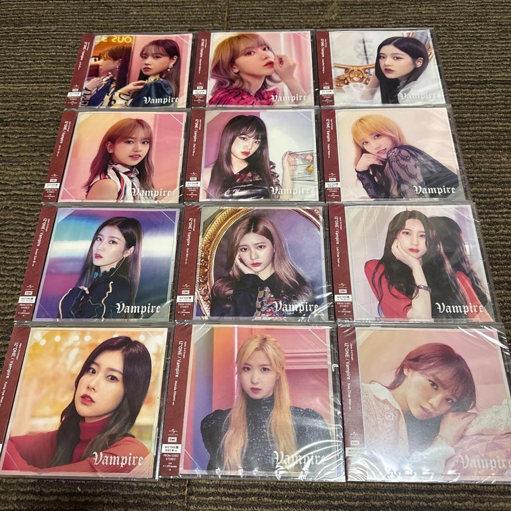 [USED] IZ*ONE/Vampire (WIZ*ONE Edition) [13-CD Box Set] with Bonus