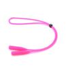 1 Pezzo Fibbia Rotonda in Silicone Cordino per Occhiali Catena per Occhiali da Sole Sportivo Antiscivolo Corde per Occhiali Fascia Corda Adulti Bambini