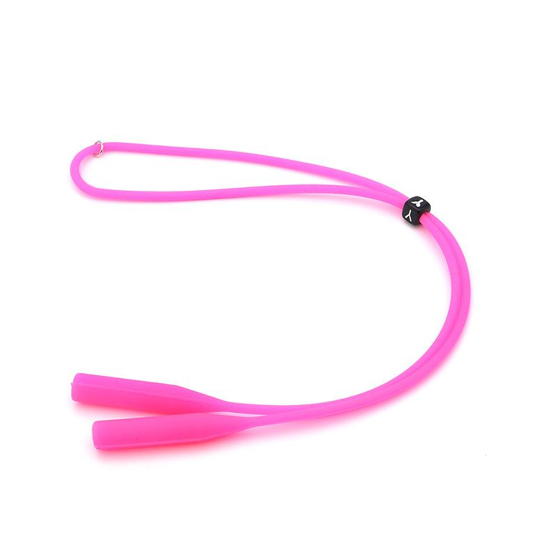 1 Pezzo Fibbia Rotonda in Silicone Cordino per Occhiali Catena per Occhiali da Sole Sportivo Antiscivolo Corde per Occhiali Fascia Corda Adulti Bambini