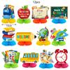 School Season Party Decoration Homecoming Theme Ball Primary School Kindergarten Classroom Arrangement Graduation Honeycomb Ornament