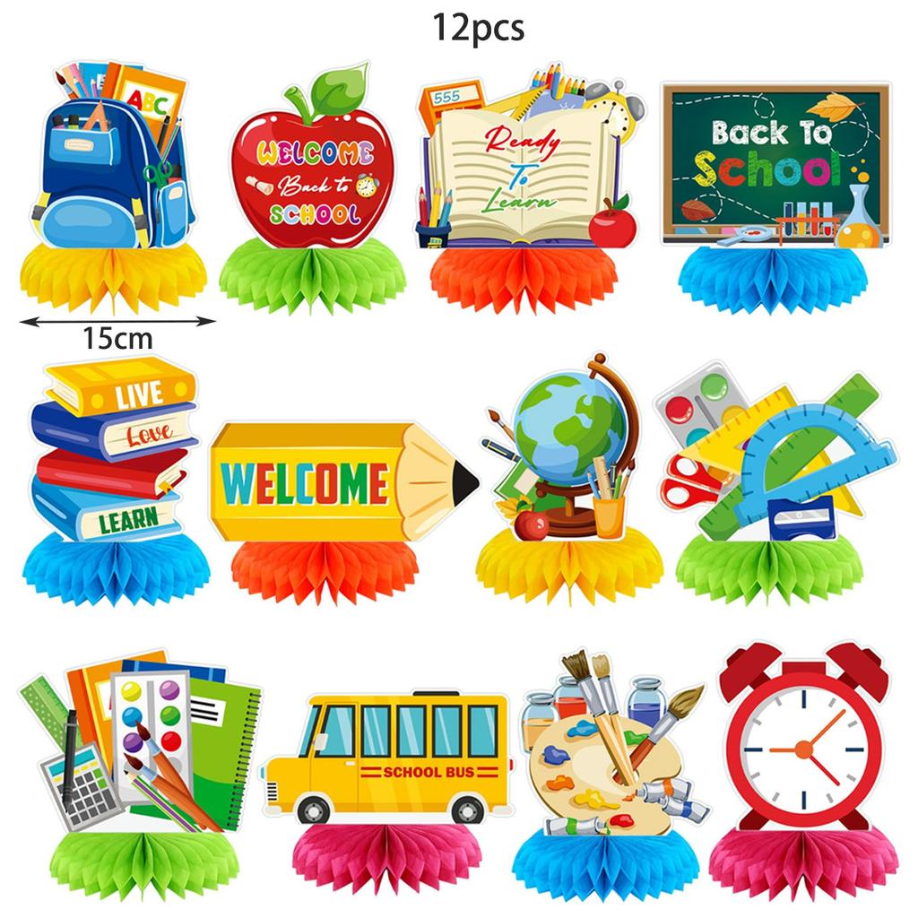 School Season Party Decoration Homecoming Theme Ball Primary School Kindergarten Classroom Arrangement Graduation Honeycomb Ornament