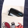 Hero Academia x OUTDOOR Mini Character Tote Bag with Keychain Shoto Todoroki x Endeavor ODHA11 Shiro [My PRODUCTS] -