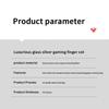 Sweatproof Finger Sleeve Breathable for Mobile Games, Finger Cover Game Controller Touch Screen Gaming Thumb Gloves