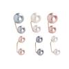 30 Pcs Brooch Pins Fashionable Durable Not Easily Fade Good Gloss Simple Classic Faux Pearl