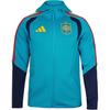 2026 FIFA World Cup Spain Player Edition Men's Full-Zip Hooded Windbreaker Jacket Bright Blue KS5202