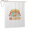 Adoptez la folie Capybara Ne vous inquiétez pas Soyez Cappy Rideau de douche Salle de bain Polyester Imperméable Rideaux de bain avec crochets