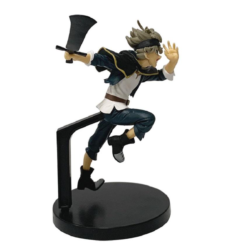 Anime Black Clover Asta Figure Battle Pose Pvc Model Collectible Statue Desktop Ornament Birthday Gift For Anime Fans