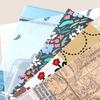 64 Sheets Antique Scrapbooking Background Paper Oil Painting Themed Craft Paper for Journal Embellishment Gift Packaging